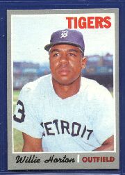 1970 Topps Baseball Cards      520     Willie Horton
